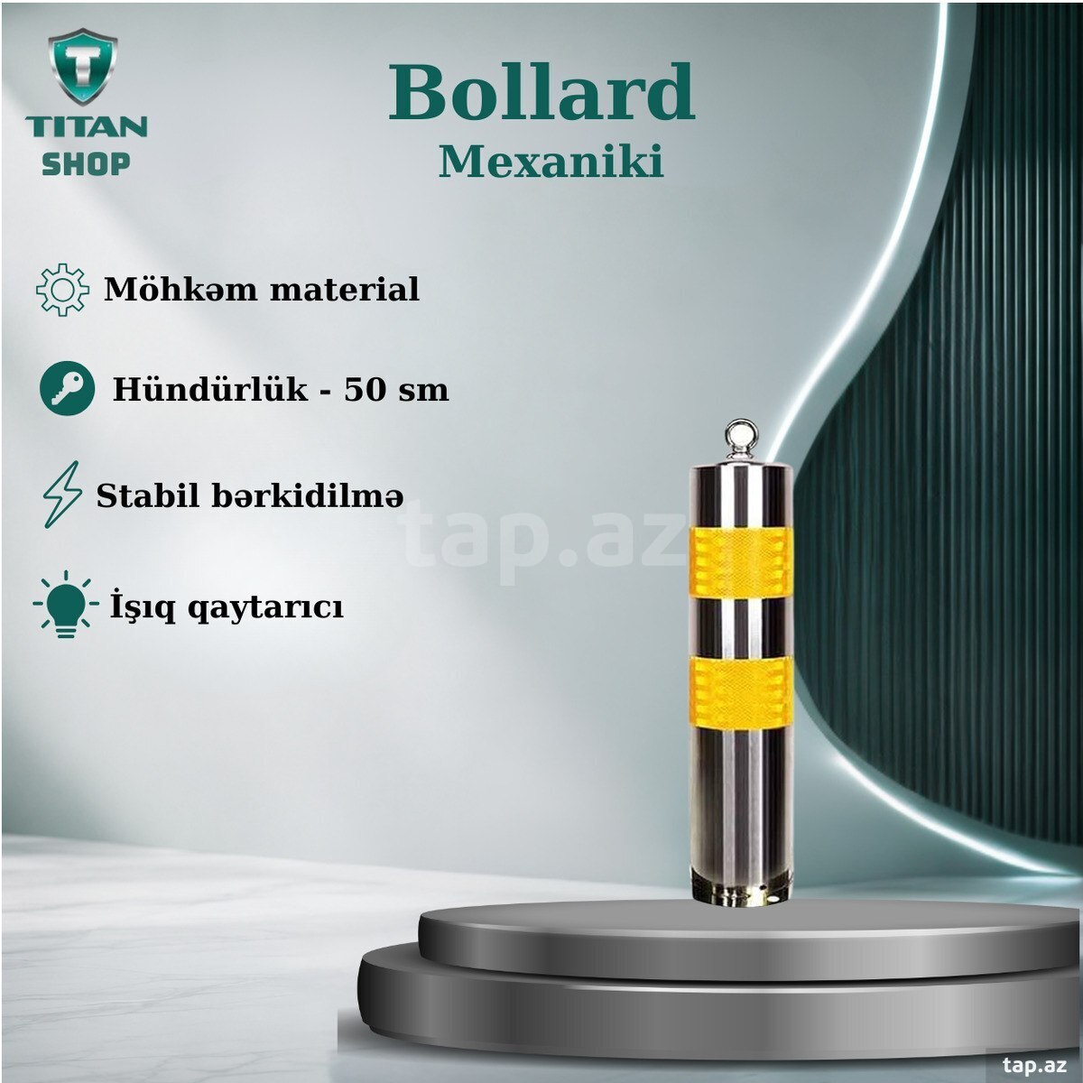 Dəmir bollardlar Dəmir bollardlar
