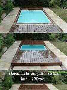 Hovuz üstü sürgülü sistemin hazırlanması və quraşdırılması Hovuz üstü sürgülü sistemin hazırlanması və quraşdırılması