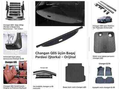 Changan Q05 aksesuarları Changan Q05 aksesuarları