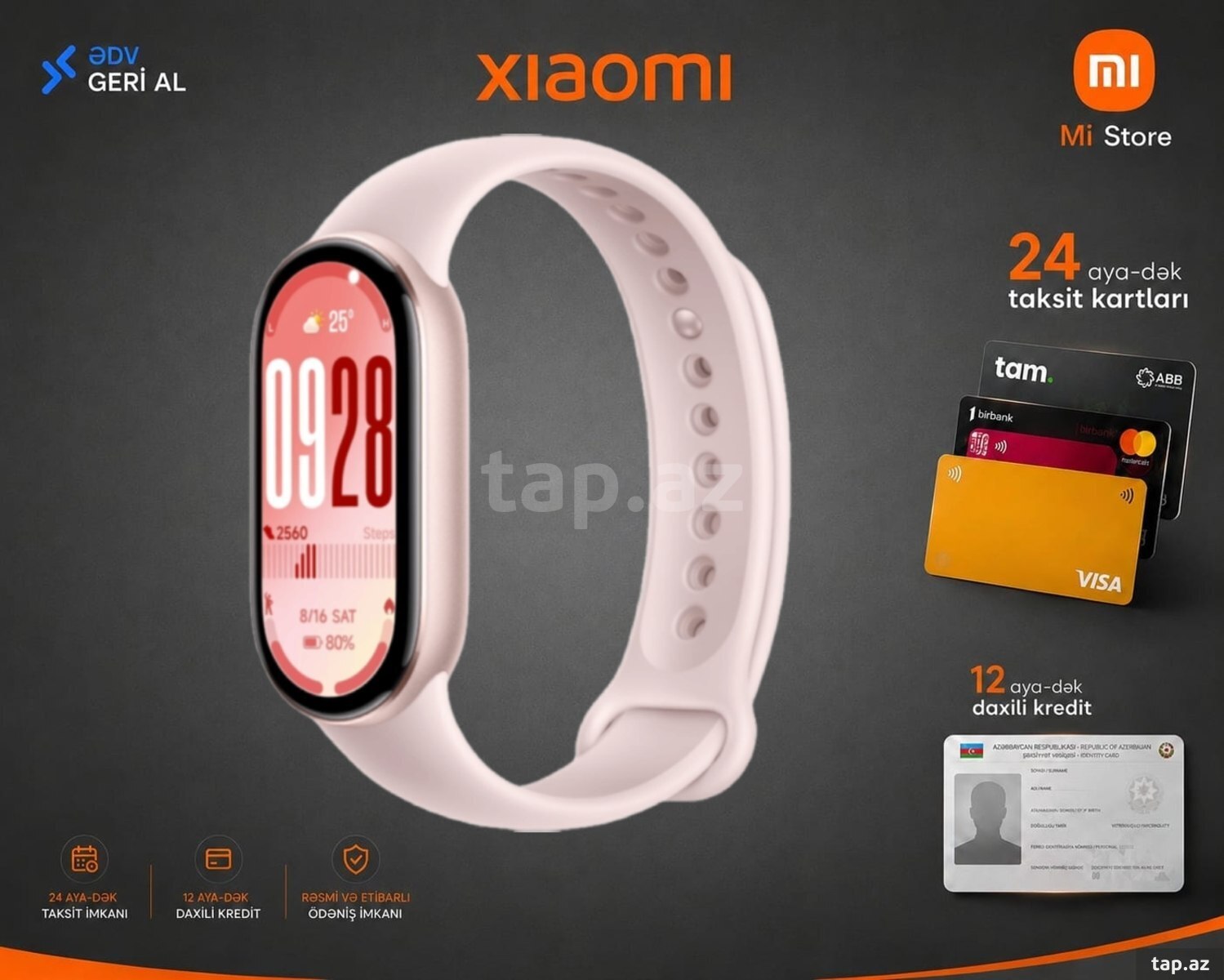 Xiaomi Mi Band 10 Mystic Rose Xiaomi Mi Band 10 Mystic Rose