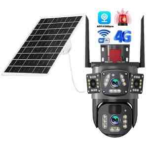 4G sim kartlı solar 360 FHD kamera 8MP, 4K+64GB 4G sim kartlı solar 360 FHD kamera 8MP, 4K+64GB