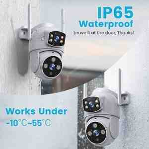 Simsiz Wi-Fi ptz 2 kamera 360 8mp, 4K +64GB Simsiz Wi-Fi ptz 2 kamera 360 8mp, 4K +64GB