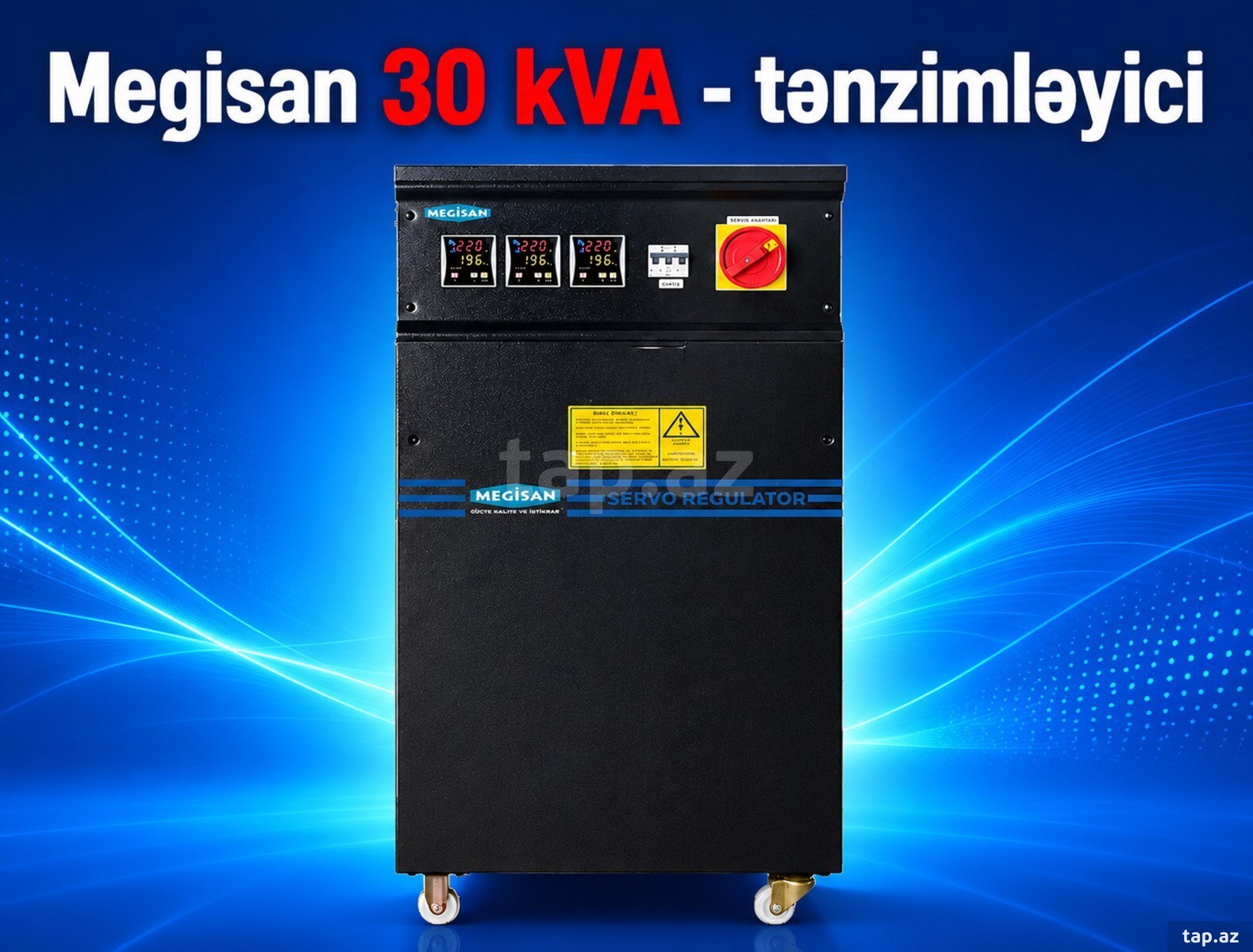 MEGISAN 30 kVA - Tənzimləyici MEGISAN 30 kVA - Tənzimləyici