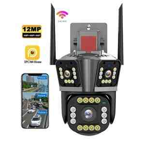 WiFi PTZ kamera 360FHD 8MP, 4K+64GB WiFi PTZ kamera 360FHD 8MP, 4K+64GB