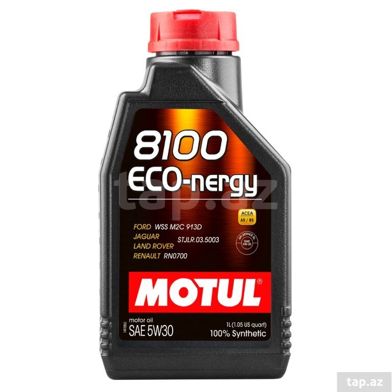 Motul 8100 Eco-Nergy 5W30 1Lt mühərrik yağı Motul 8100 Eco-Nergy 5W30 1Lt mühərrik yağı