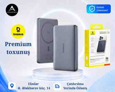 Baseus PicoGo AM41 Qi2 Magnetic Powerbank | 10000mAh | 27W Fast Charge Baseus PicoGo AM41 Qi2 Magnetic Powerbank | 10000mAh | 27W Fast Charge