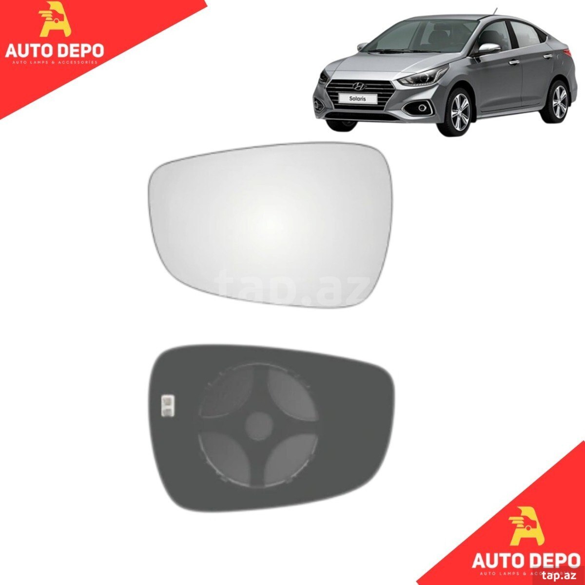 Hyundai Accent 2018 yan güzgüsü Hyundai Accent 2018 yan güzgüsü