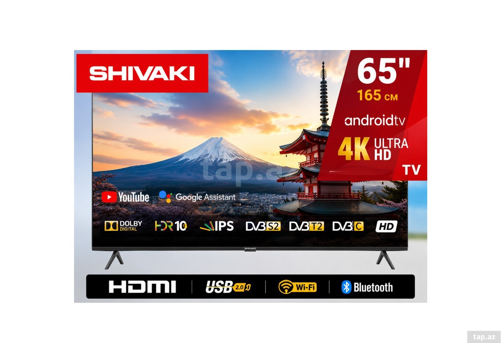 SHIVAKI S55MUA800 55 Smart 4K UHD LED TV SHIVAKI S55MUA800 55 Smart 4K UHD LED TV