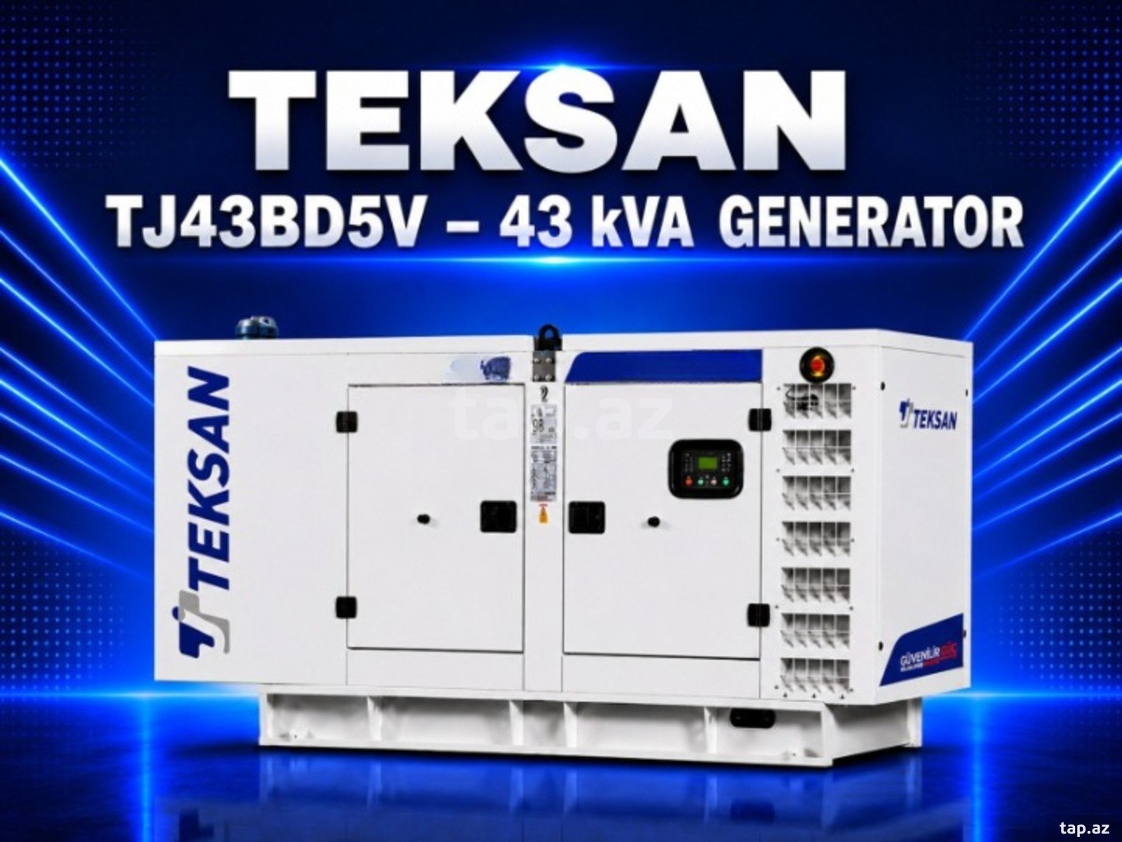 TEKSAN TJ43BD5V 43 kVA Dizel Generator TEKSAN TJ43BD5V 43 kVA Dizel Generator