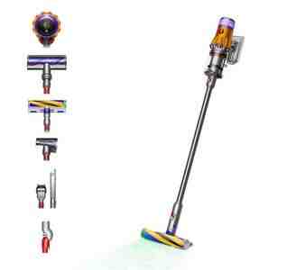 Simsiz tozsoran Dyson V12 Detect Slim Absolute Yellow, Nickel Simsiz tozsoran Dyson V12 Detect Slim Absolute Yellow, Nickel