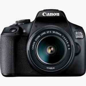 Fotoaparat Canon EOS 2000D BK 18-55 RUK 2728C007 DSLR Fotoaparat Canon EOS 2000D BK 18-55 RUK 2728C007 DSLR