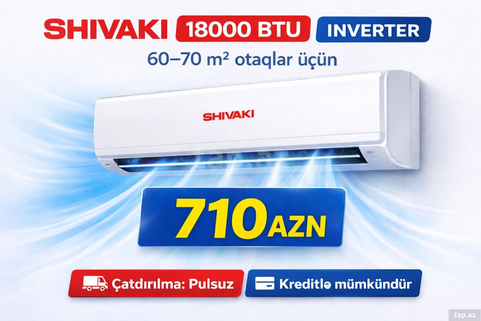 Shivaki kondiosner 18000btu inverter Shivaki kondiosner 18000btu inverter