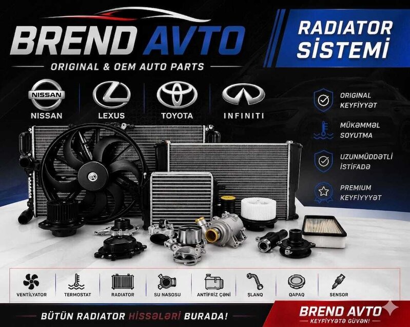 Toyota, Nıssan radıator sıstemı Toyota, Nıssan radıator sıstemı