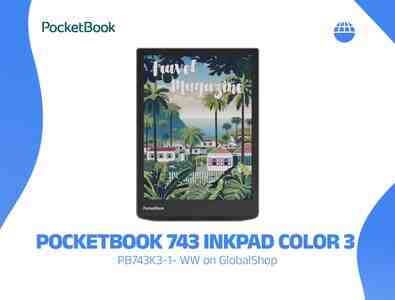 Elektron kitab PocketBook 743 InkPad Color 3 32GB Stormy Sea (PB743K3-1-WW) Elektron kitab PocketBook 743 InkPad Color 3 32GB Stormy Sea (PB743K3-1-WW)