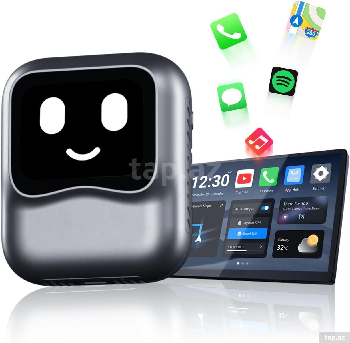 Ottocast Nano Aİ Box 8 128GB Ottocast Nano Aİ Box 8 128GB
