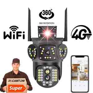 4G Tam simsiz PTZ360 2 kamera 12MP, 4K+64GB 4G Tam simsiz PTZ360 2 kamera 12MP, 4K+64GB