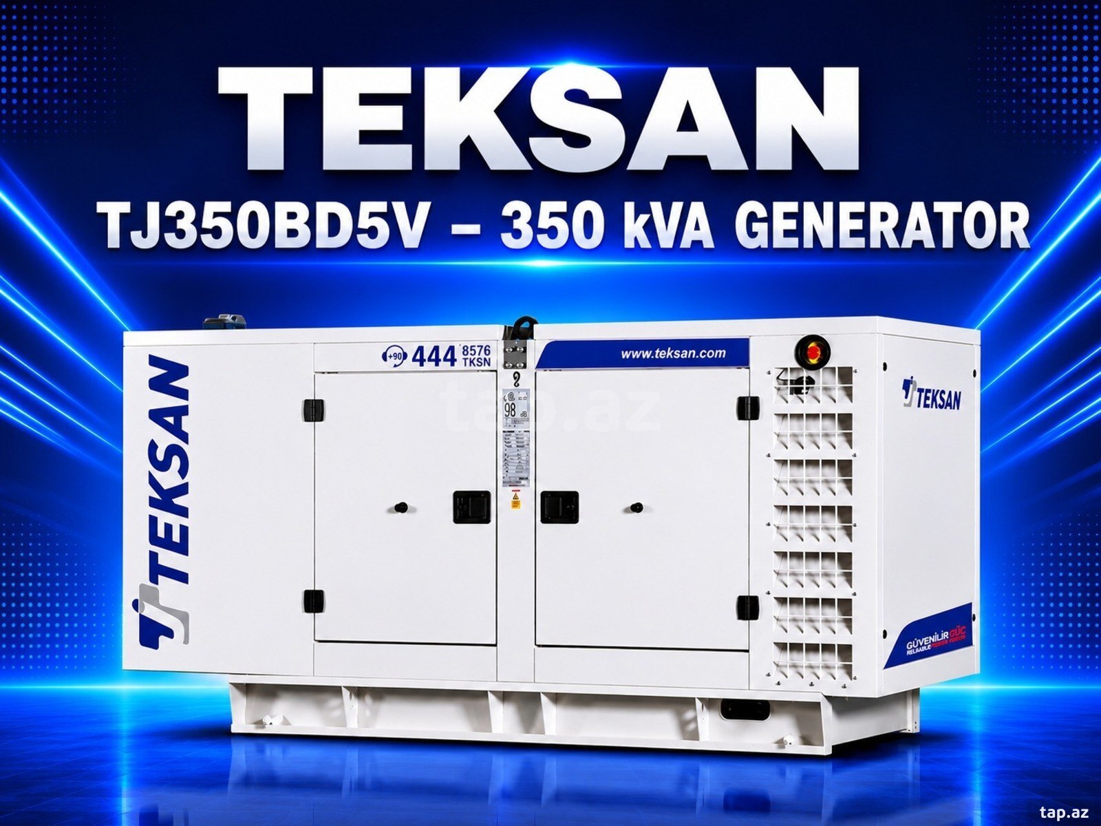 Generator TEKSAN TJ350BD5V 350 kVA Generator TEKSAN TJ350BD5V 350 kVA