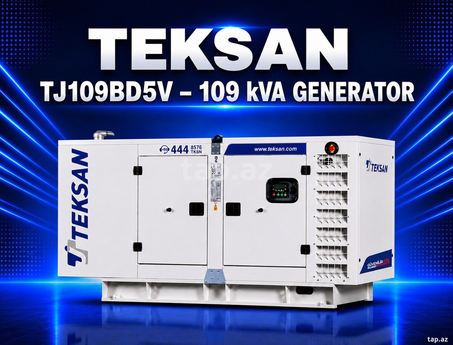 TEKSAN TJ109BD5V 109 kVA dizel generator TEKSAN TJ109BD5V 109 kVA dizel generator
