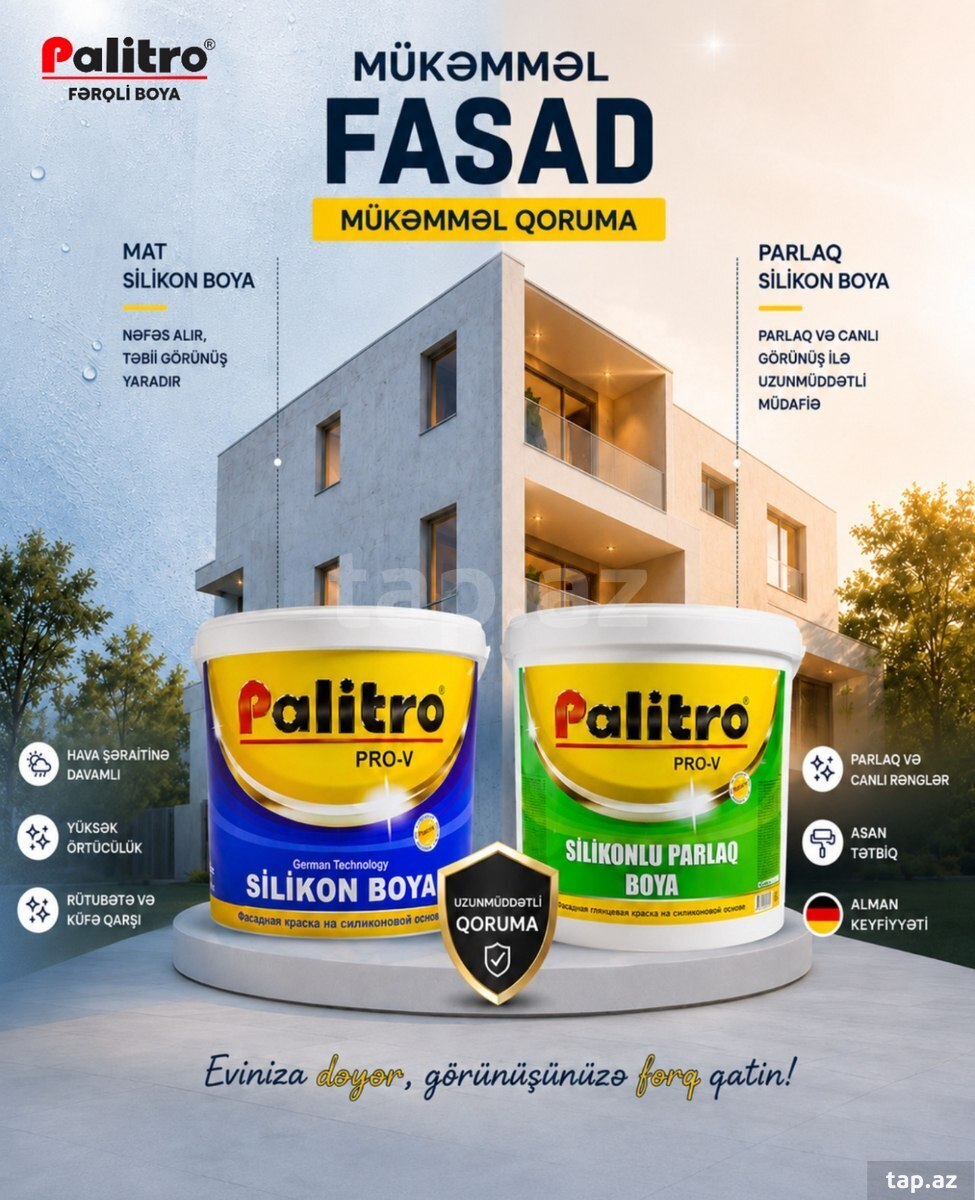 Fasad boyaları Palitro Fasad boyaları Palitro