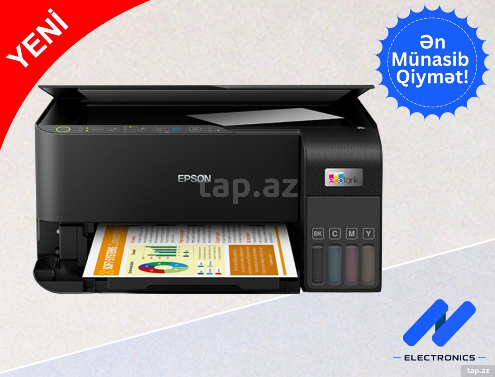 Printer Epson L3350 3IN1 Wi-Fi Printer Epson L3350 3IN1 Wi-Fi