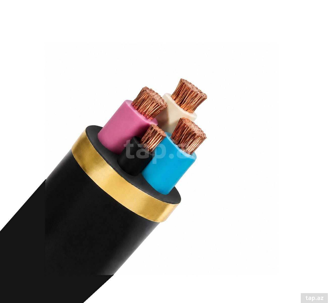 Göktel halogensiz kabel A05Z1Z1-K 2x16+1x10 mm Göktel halogensiz kabel A05Z1Z1-K 2x16+1x10 mm