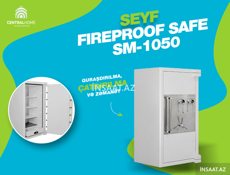 Seyf Fireproof Safe Sm-1050 Seyf Fireproof Safe Sm-1050