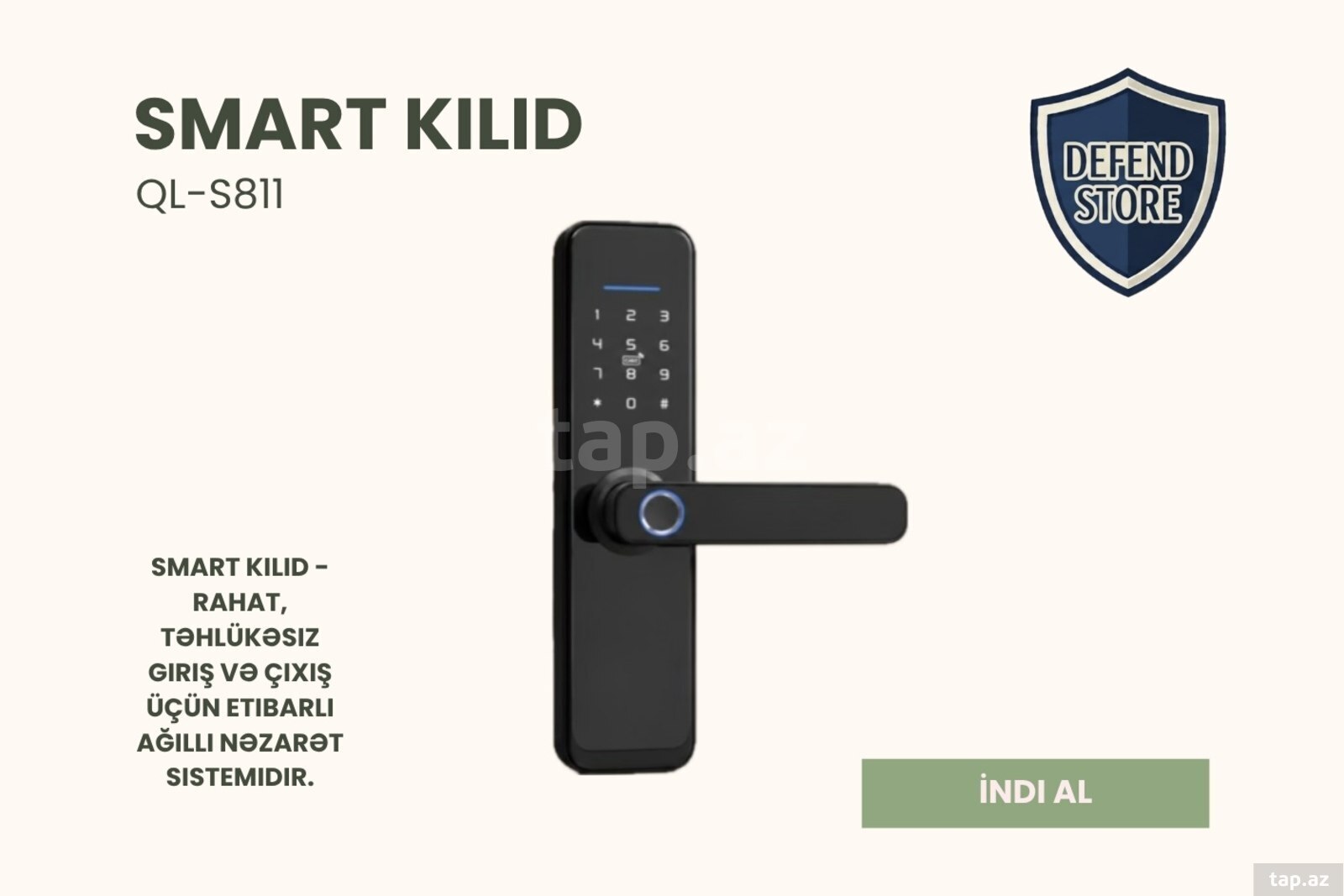 Ağıllı Kilid Smart Lock QL-S811 Ağıllı Kilid Smart Lock QL-S811