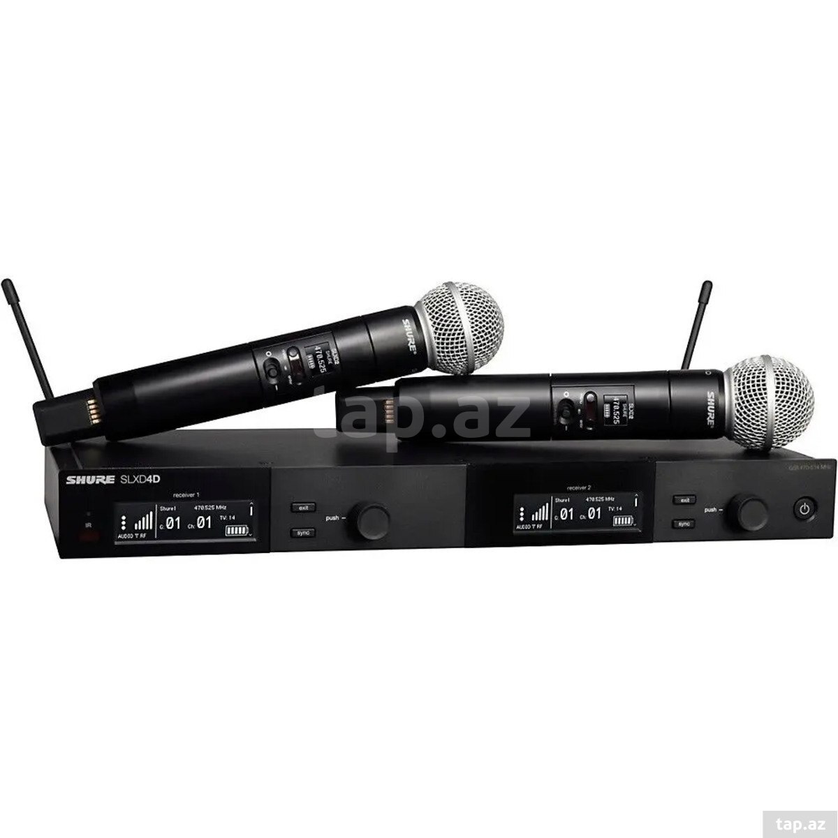 Karaoke mikrofonları Shure SLXD4D Karaoke mikrofonları Shure SLXD4D