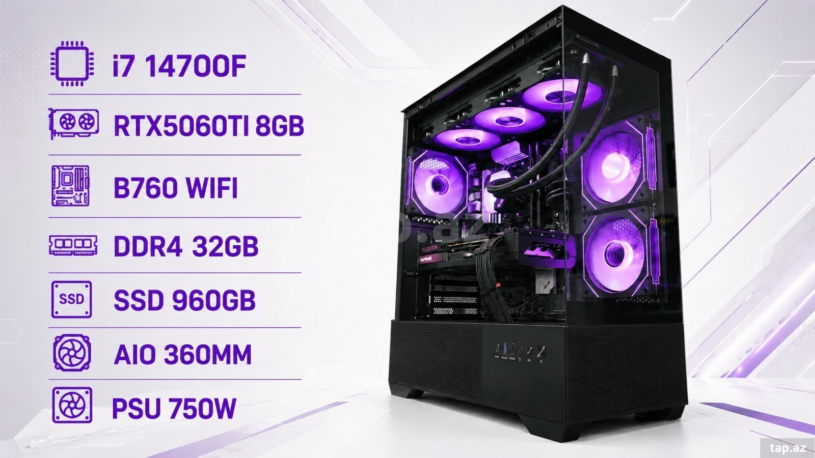 PC i7 14700F RTX5060 Ti PC i7 14700F RTX5060 Ti