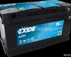 Exide Ek950 95 Ah Agm Start-stop akkumulyator