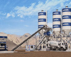 BETON ZAVODU 90 m3 - İKİŞAFTLI MİKSER (İTALYAN)