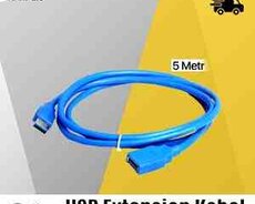 USB 2.0 uzadıcı kabel 5m