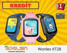 Uşaqlar üçün smart GPS saat Wonlex KT28