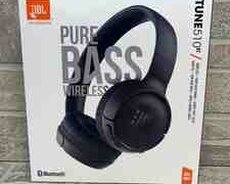 Беспроводные наушники JBL T510 BT Black
