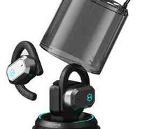 Edifier Hecate Headphones Air2 BT 5.3, Playback time 10 hours (earbuds) + 18 hours (charging case)