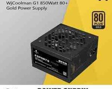Qida bloku WjCoolman G1 850Watt 80+ Gold