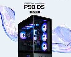 Zalman P50 DS Black | Aquarium Korpus | 4x ARGB Fan