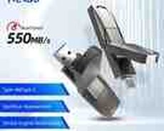 SSD USB3.2 Netac 256GB