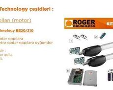 Avtomatik darvaza qolları