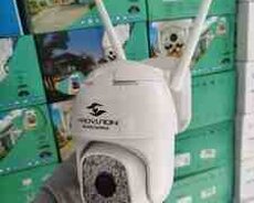 Wi-Fi PTZ kamera 360FHD 3MP2K+64GB