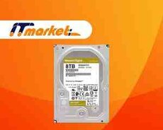 Western Digital 8TB Gold 7200 RPM Class, SATA 6 Gbs, 256 MB Cache, 3.5 - WD8004FRYZ