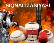 Bütün Növ Yanğın Siqnal Sistemləri – Quraşdırılır, Satılır, 