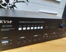KVM AV5250 karaoke səsgücləndirici