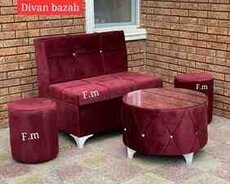 Divan və puflar