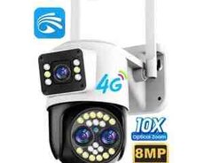 Wi-Fi PTZ Kamera 360FHD 6MP2K+64GB