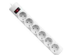 Uzatma kabeli Defender Surge protector DFS 153 3 m white 6 outlets (99490)