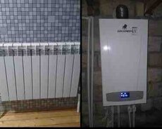 Kombi və radiator