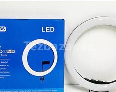 Dairevi Lampa Ljj-36ağ işiqla ( 36 sm) Ştativ ilə birlikdə