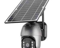 Simsiz 4G sim kartlı Solar ptz kamera 360 3mp2K