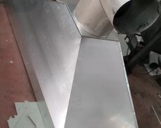 Havalandirma Zontlarin Hazirlanmasi, İstenilen Ölçüde ve Formada